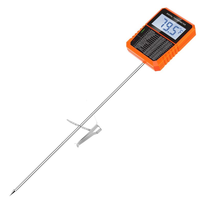 Instant Read Thermometer - AB47-TP510 Waterproof Digital Candy Thermometer, 8.1