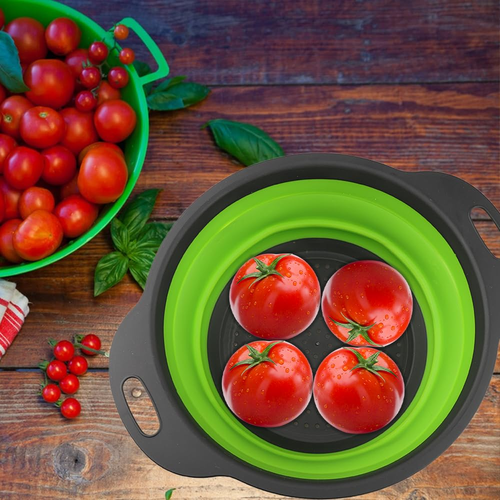 Collapsible Silicone Strainer  - Kitchen Gadgets Store บทวิจารณ์และราคา