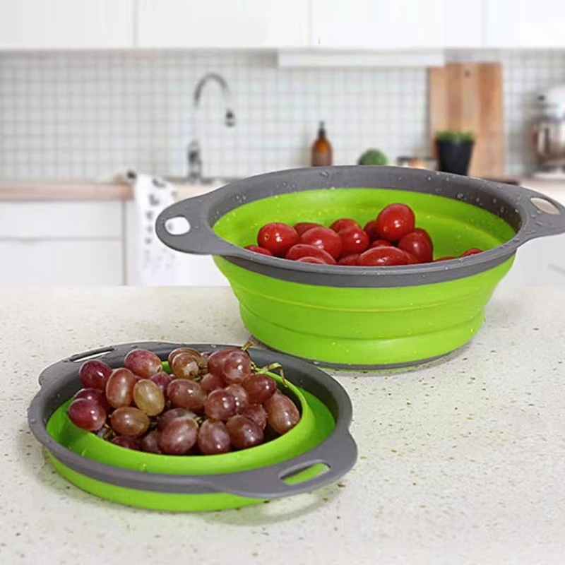 Collapsible Silicone Strainer  - Kitchen Gadgets Store บทวิจารณ์และราคา
