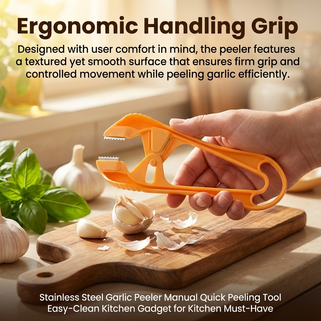 Stainless Steel Garlic Peeler  - Kitchen Gadgets To Have บทวิจารณ์และราคา