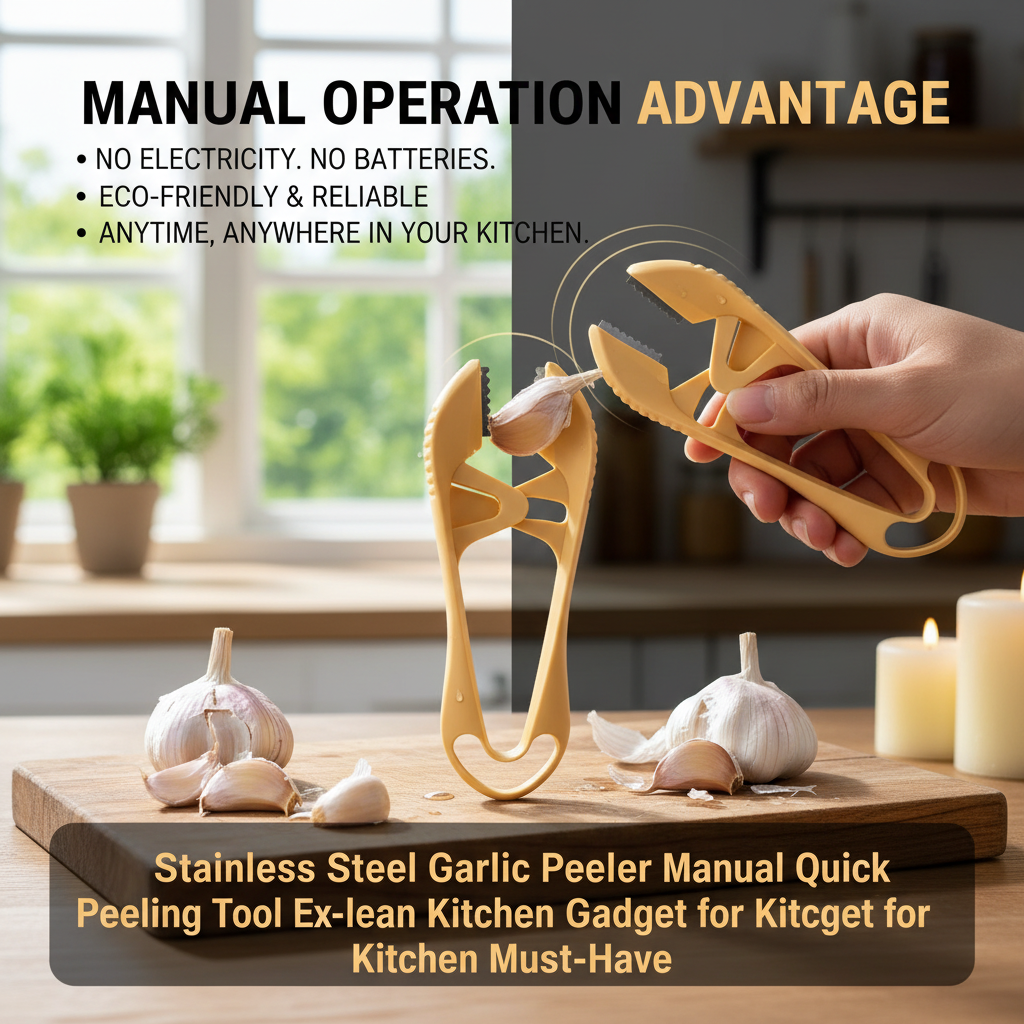 Stainless Steel Garlic Peeler  - Kitchen Gadgets To Have บทวิจารณ์และราคา