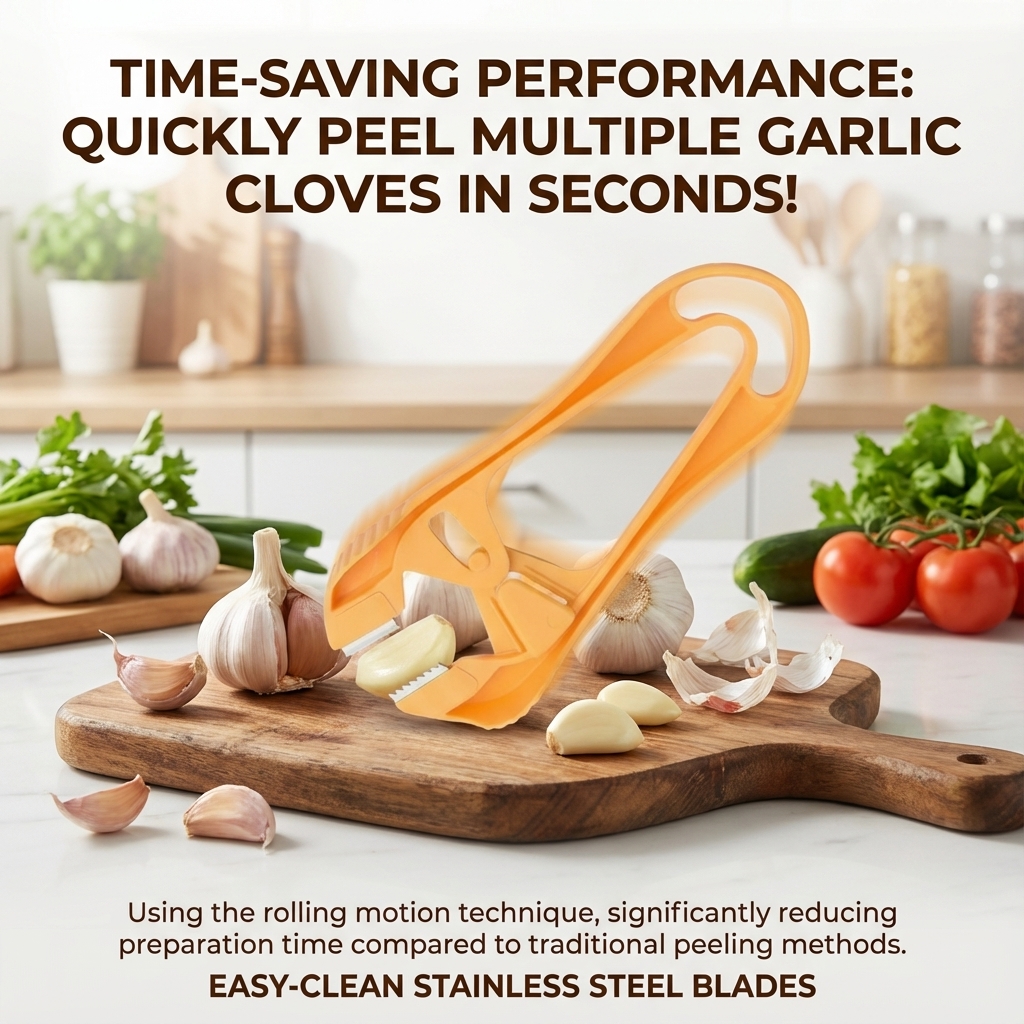 Stainless Steel Garlic Peeler  - Kitchen Gadgets To Have บทวิจารณ์และราคา