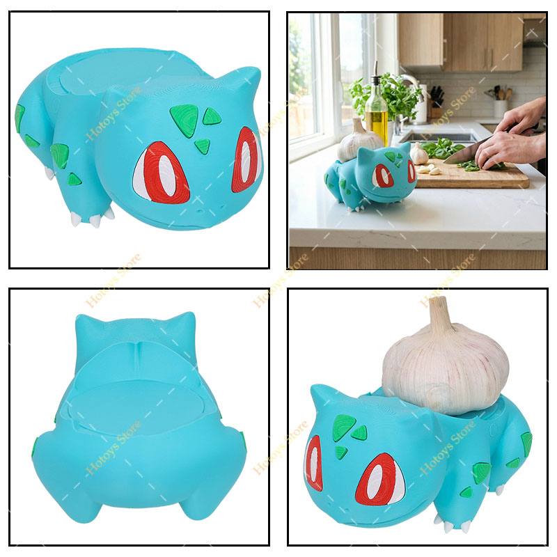 Pokemon Bulbasaur Model Toy 3D - Funny Kitchen Gadgets Gifts บทวิจารณ์และราคา