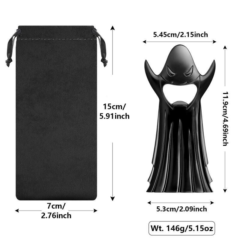 Dark Black Ghost Shape Metal B - Kitchen Gadgets Club บทวิจารณ์และราคา