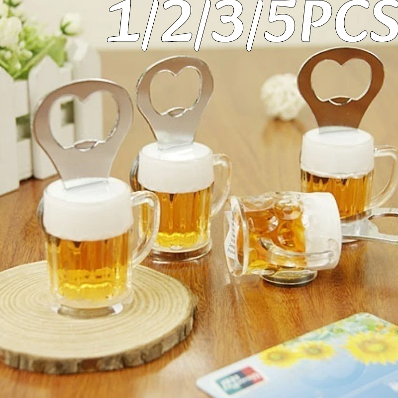 1-5PC Creative Beer Glass Shap - Funny Kitchen Gadgets Gifts บทวิจารณ์และราคา