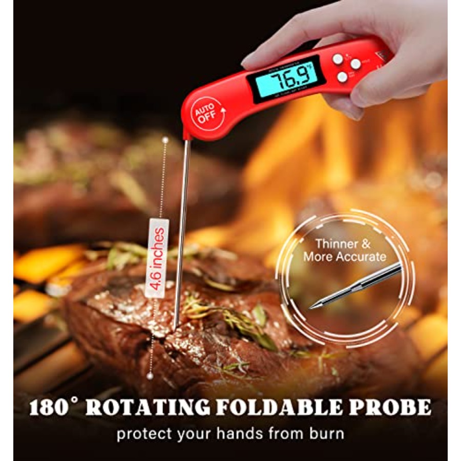 Digital Meat Thermometer Insta - Instant Read Thermometer บทวิจารณ์และราคา