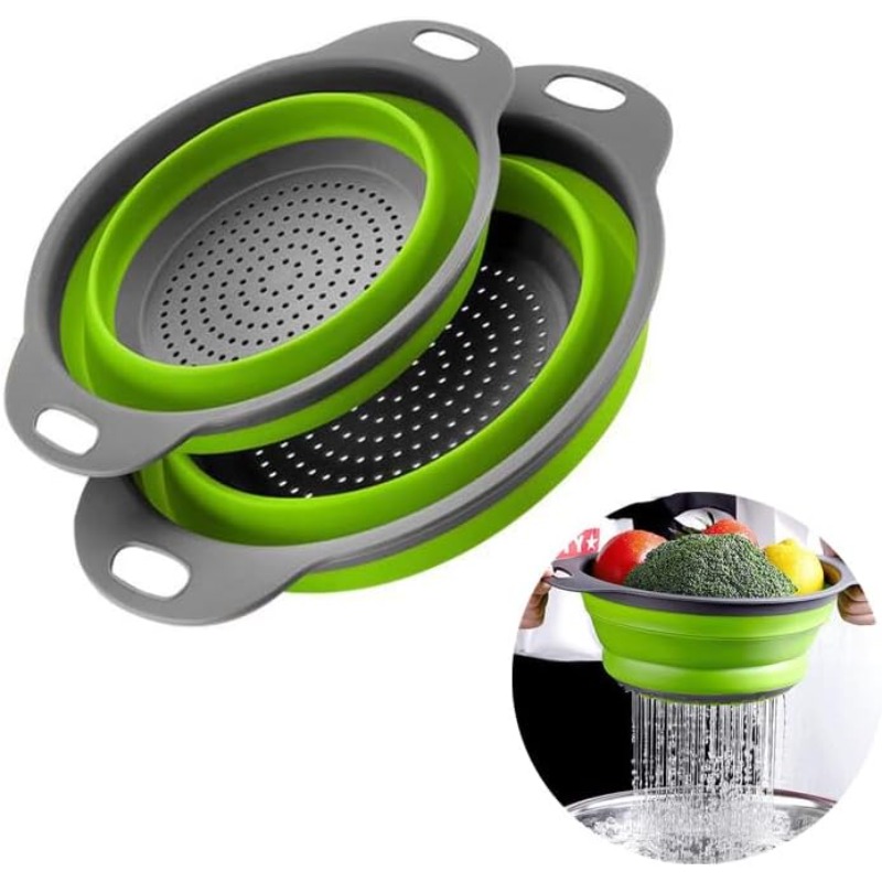 1/2pcs Collapsible Silicone Co - Kitchen Gadgets Store บทวิจารณ์และราคา