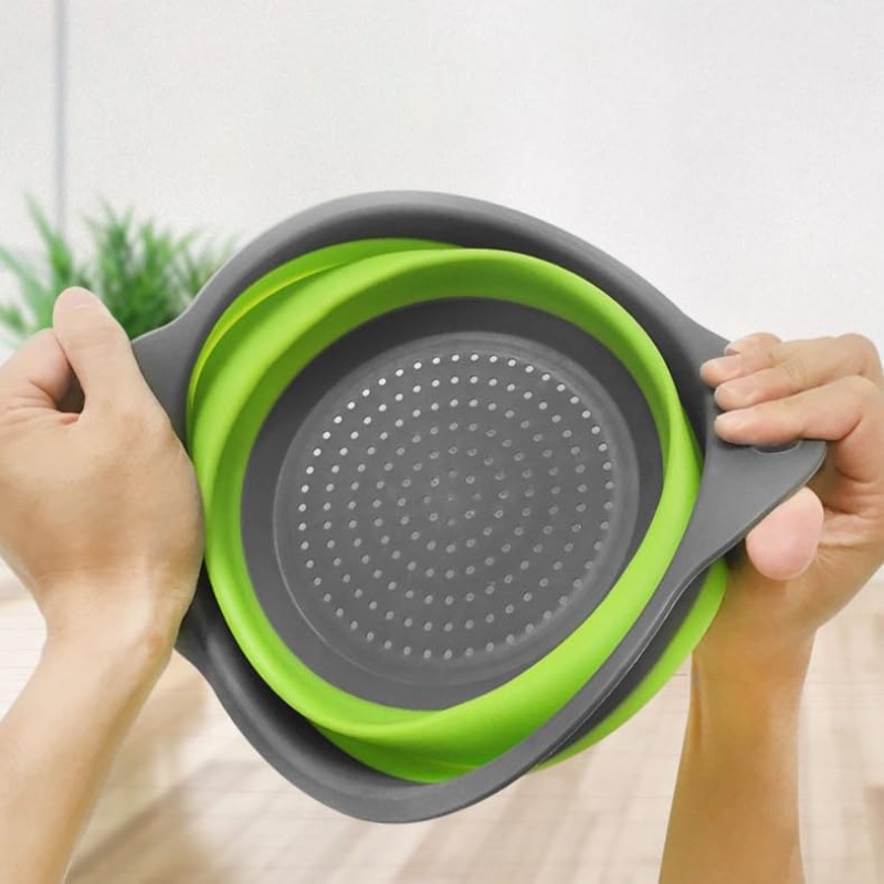 1/2pcs Collapsible Silicone Co - Kitchen Gadgets Store บทวิจารณ์และราคา