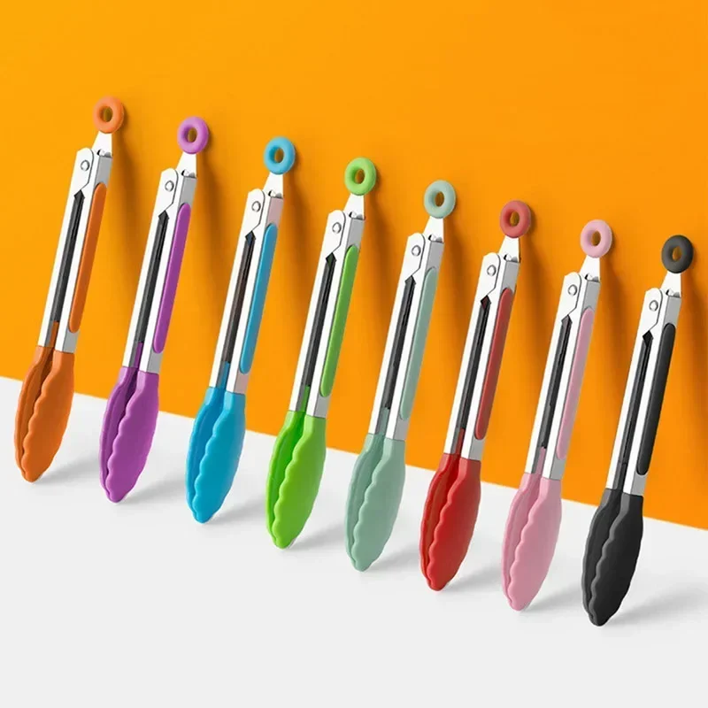 7 Inch Non-Slip Food Tongs Cre - Kitchen Handy Gadgets บทวิจารณ์และราคา