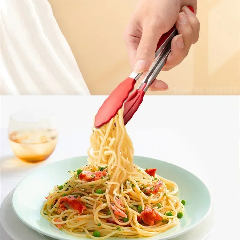 7 Inch Non-Slip Food Tongs Cre - Kitchen Handy Gadgets บทวิจารณ์และราคา