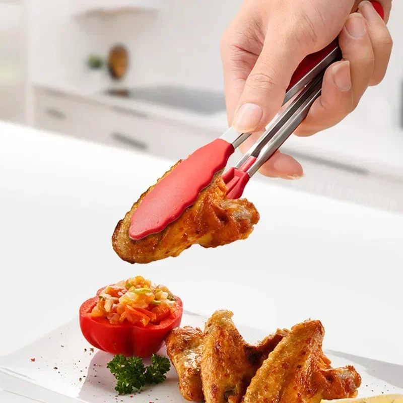 7 Inch Non-Slip Food Tongs Cre - Kitchen Handy Gadgets บทวิจารณ์และราคา
