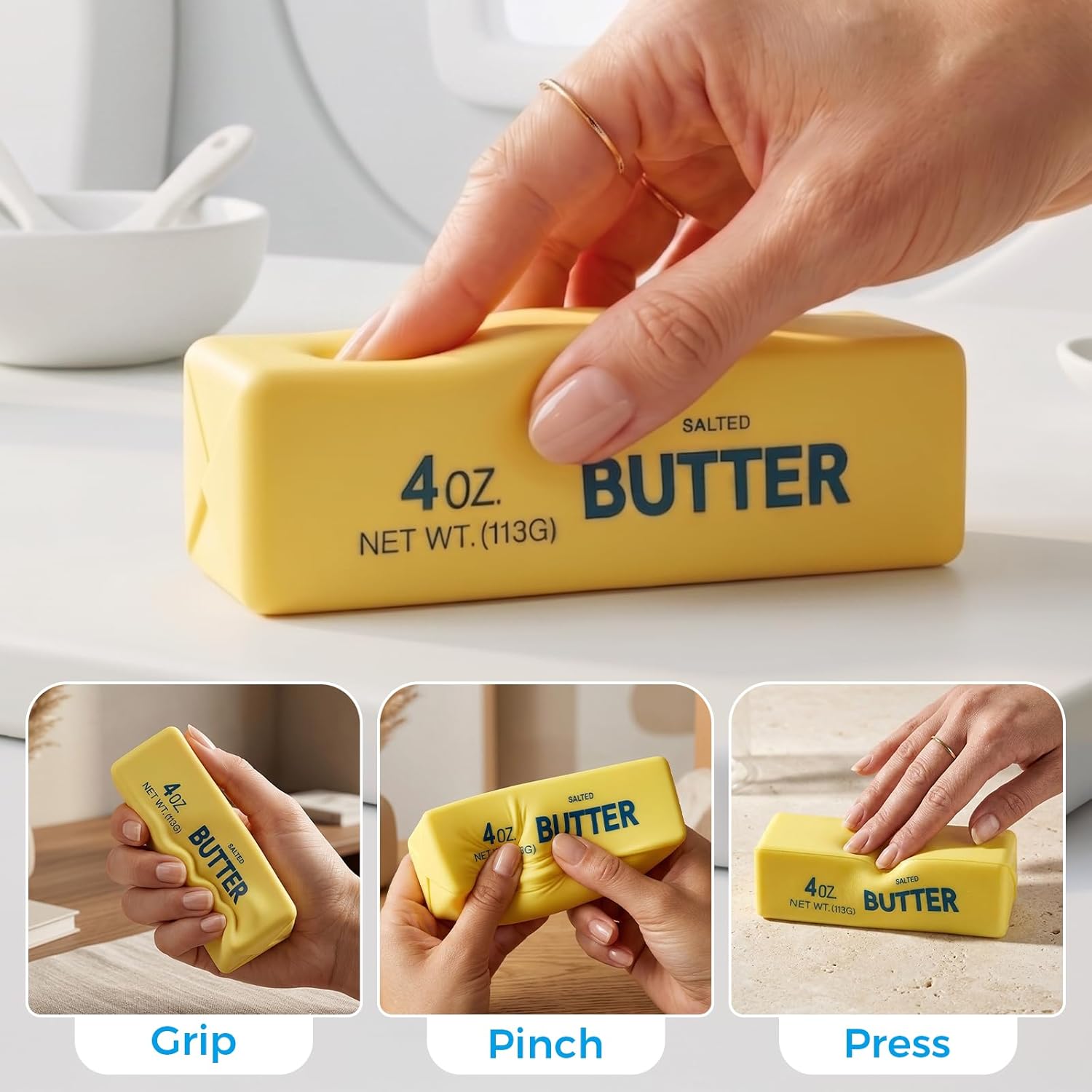 New Soft Slow Rebound Butter S - Funny Kitchen Gadgets Gifts บทวิจารณ์และราคา