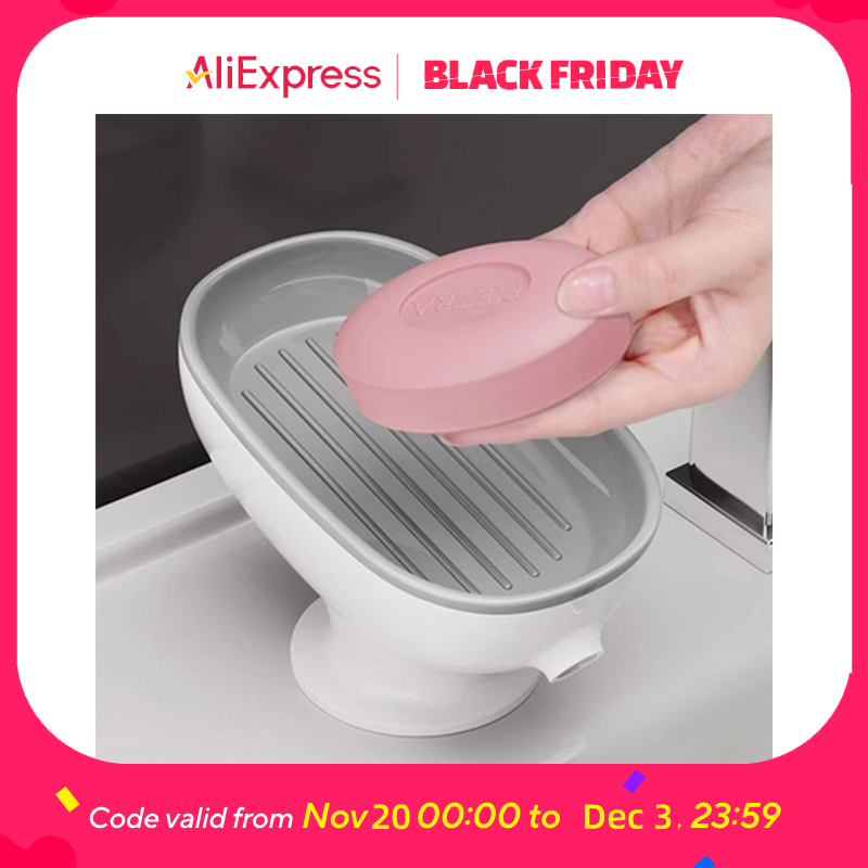 Suction Cup Soap Dish Drainabl - Kitchen Gadgets Luxury บทวิจารณ์และราคา