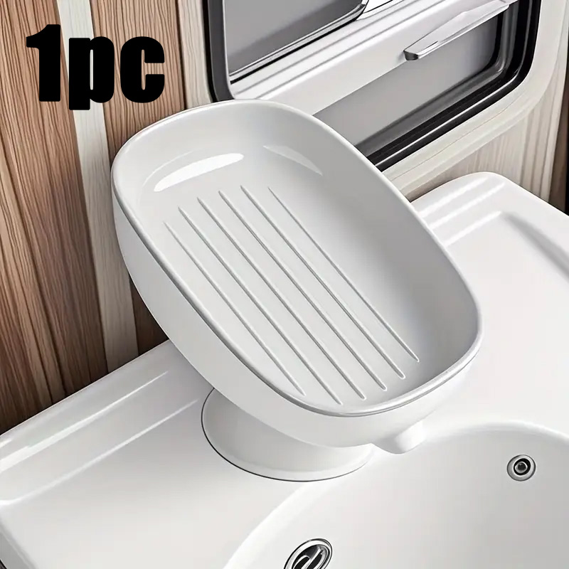 Suction Cup Soap Dish Drainabl - Kitchen Gadgets Luxury บทวิจารณ์และราคา