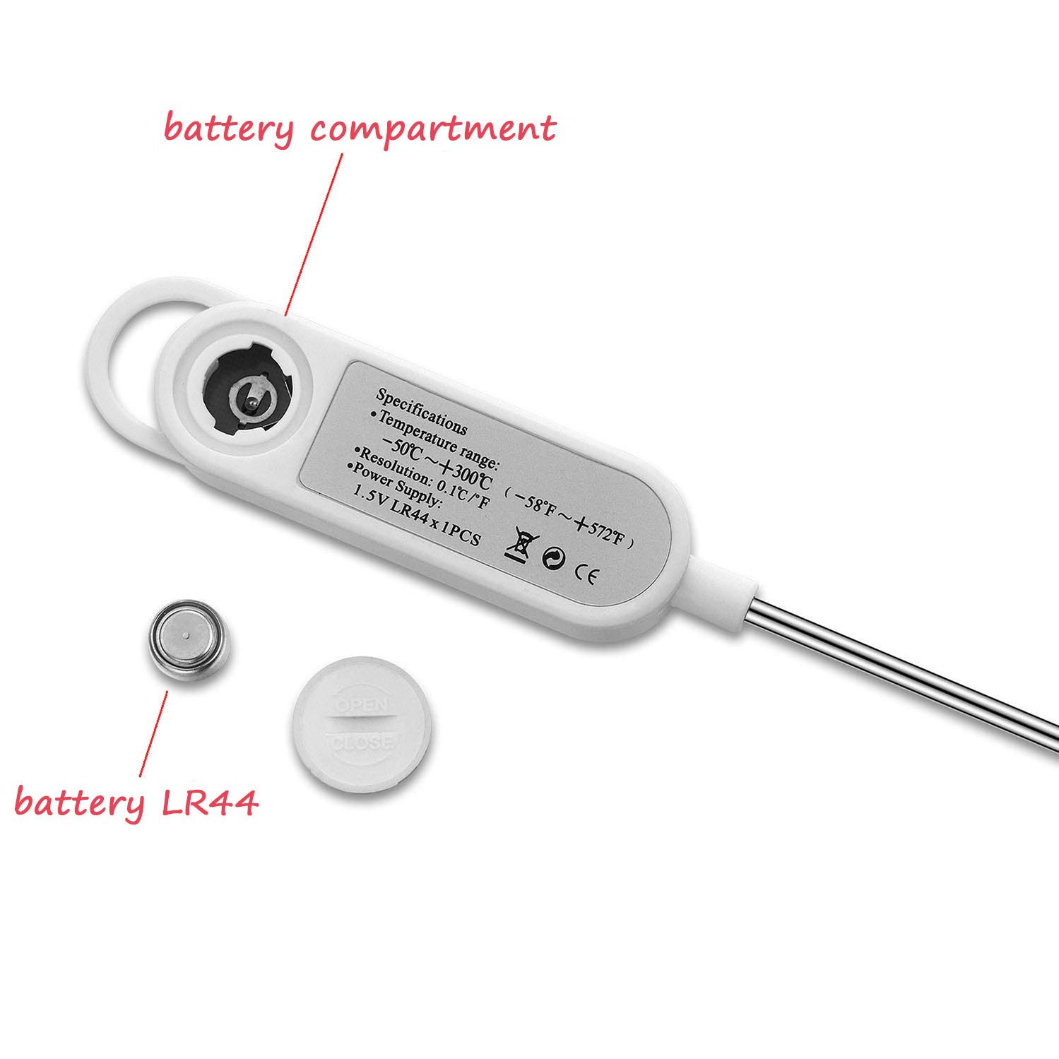 Instant Read Food Thermometer  - Instant Read Thermometer บทวิจารณ์และราคา
