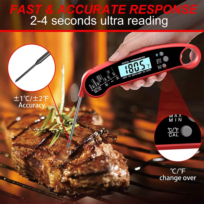 Digital Meat Thermometer High  - Instant Read Thermometer บทวิจารณ์และราคา