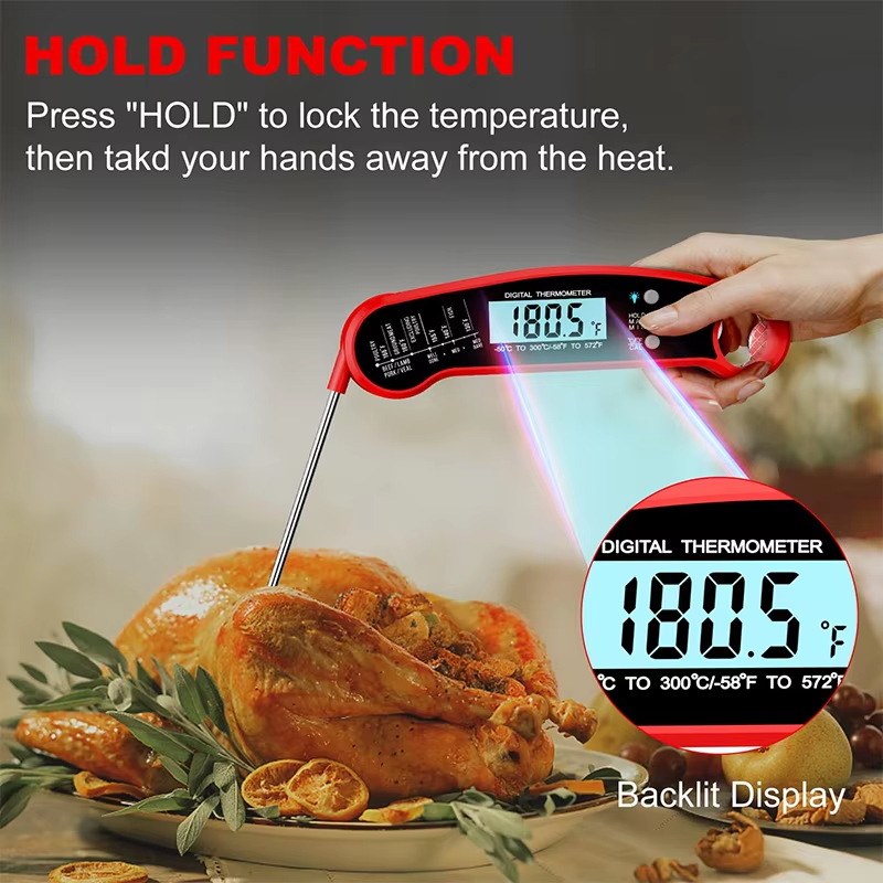 Digital Meat Thermometer High  - Instant Read Thermometer บทวิจารณ์และราคา