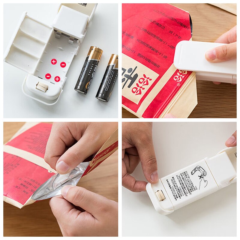 Mini Plastic Bag Sealer Portab - Kitchen Gadgets Store บทวิจารณ์และราคา