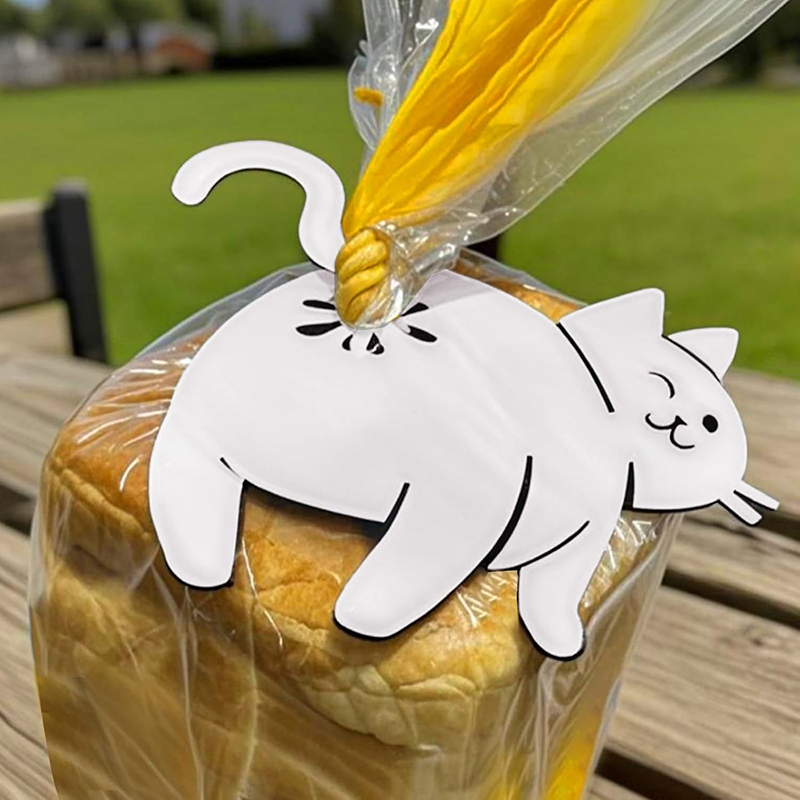 Funny Cat Butt Bread Clip 3D P - Kitchen Gadgets To 3D Print บทวิจารณ์และราคา