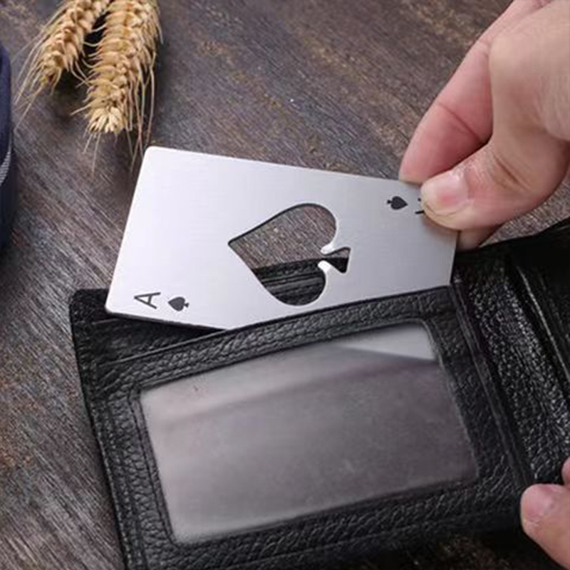 Beer Bottle Opener Poker A Car - Kitchen Gadgets Home Party บทวิจารณ์และราคา