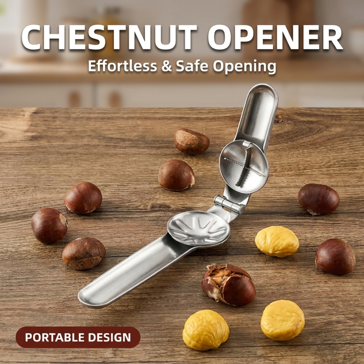 Chestnut Opener–Premium Stainl - Kitchen Gadgets To Have บทวิจารณ์และราคา
