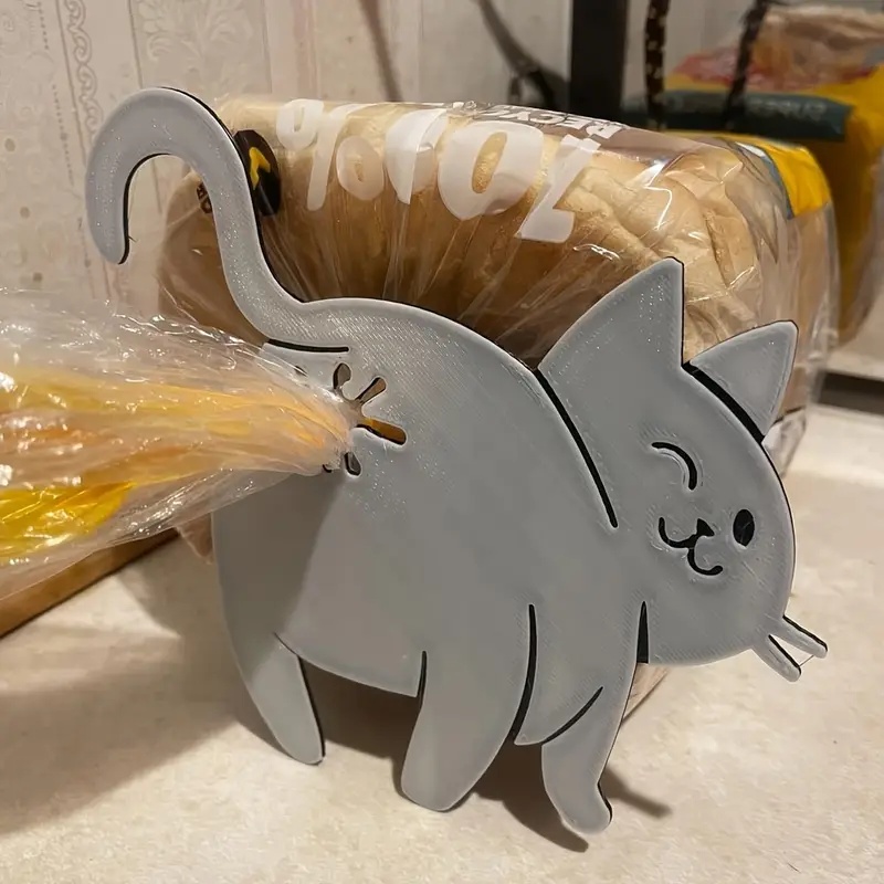 2pcs Funny Cat Butt Bag Clip,  - Funny Kitchen Gadgets Gifts บทวิจารณ์และราคา