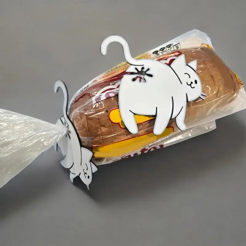2pcs Funny Cat Butt Bag Clip,  - Funny Kitchen Gadgets Gifts บทวิจารณ์และราคา