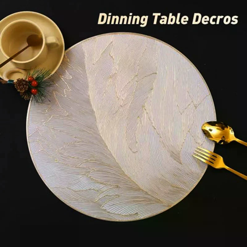 6*Round Luxury Placemats Non-S - Kitchen Gadgets Luxury บทวิจารณ์และราคา