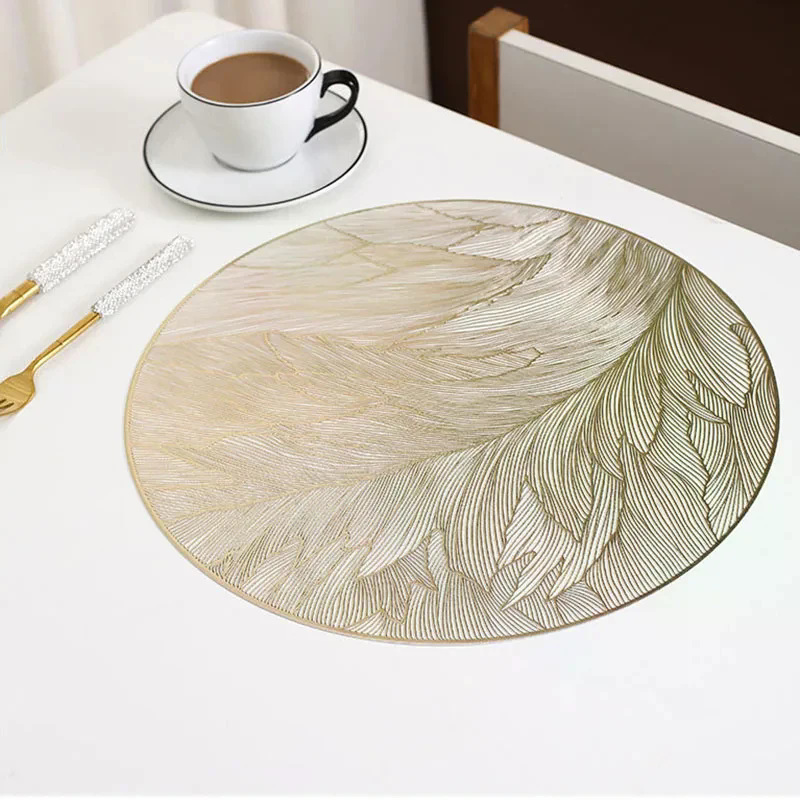 6*Round Luxury Placemats Non-S - Kitchen Gadgets Luxury บทวิจารณ์และราคา