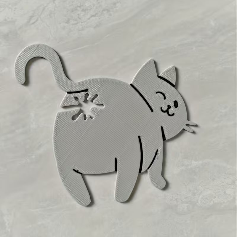 Cat Butt Bread Clip - 3D Print - Kitchen Gadgets To Have บทวิจารณ์และราคา