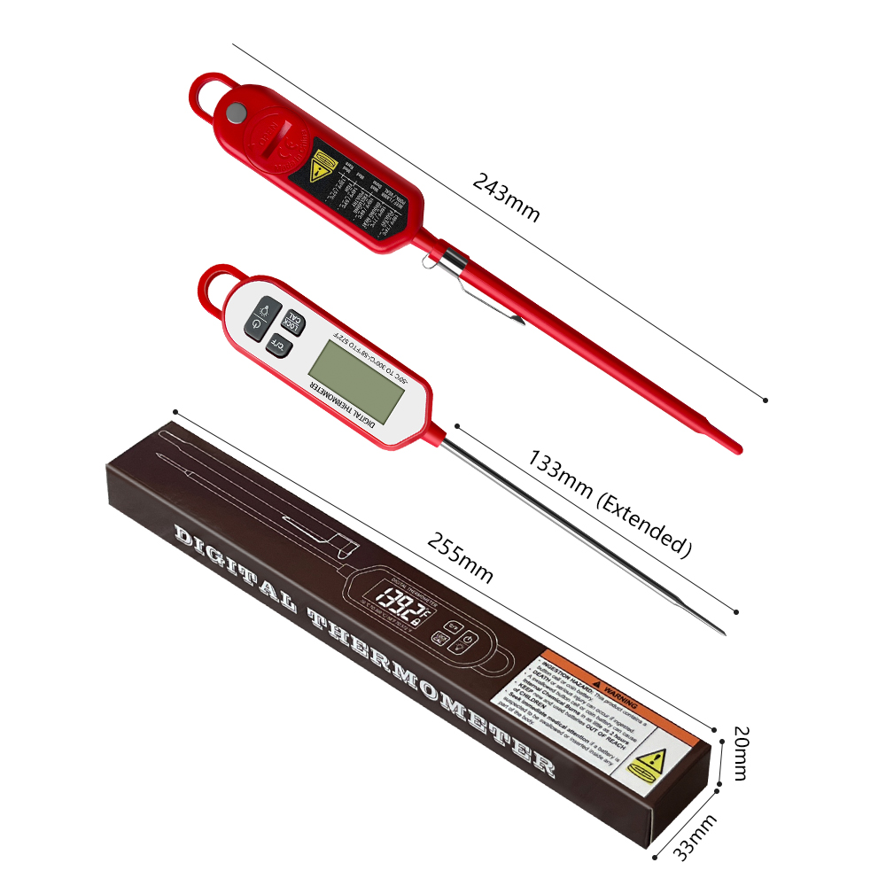 Digital Meat Thermometer  Inst - Instant Read Thermometer บทวิจารณ์และราคา