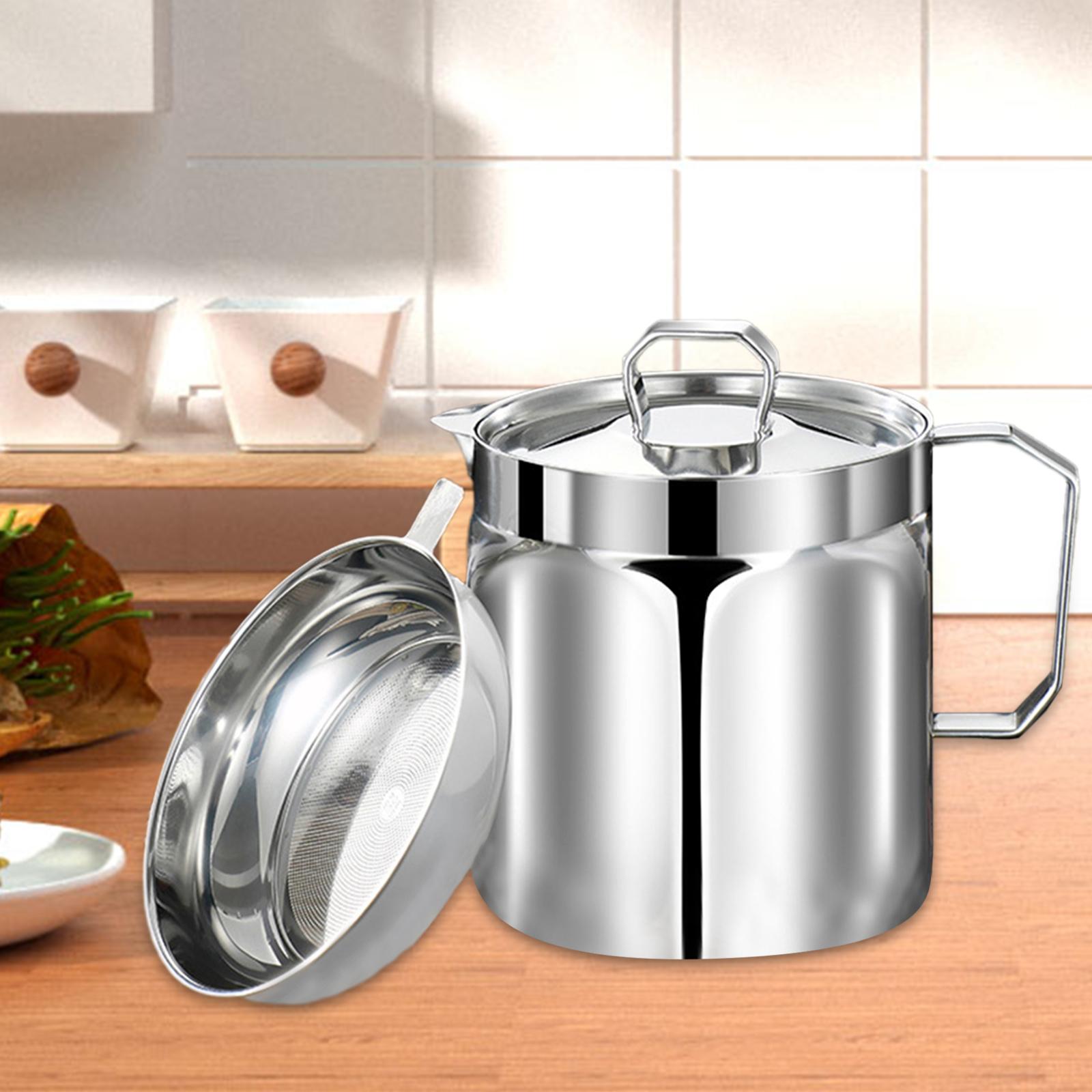 Cooking Oil Storage Can Separa - Kitchen Gadgets Store บทวิจารณ์และราคา
