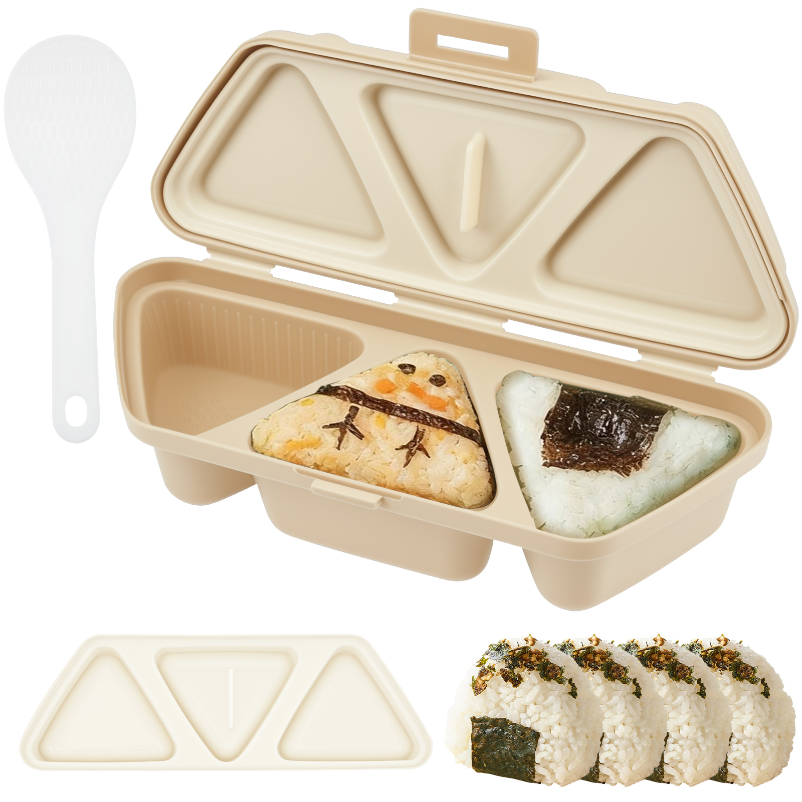 6 In 1 Onigiri Mold Triangle O - Kitchen Gadgets Store บทวิจารณ์และราคา
