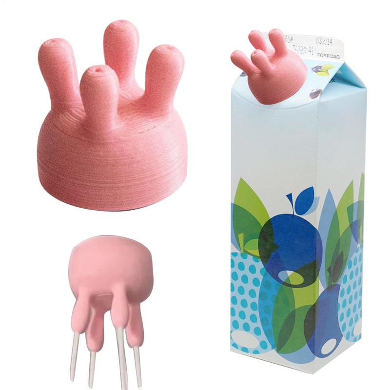 Milk Bottle Cap Milk Carton Ca - Kitchen Gadgets To 3D Print บทวิจารณ์และราคา