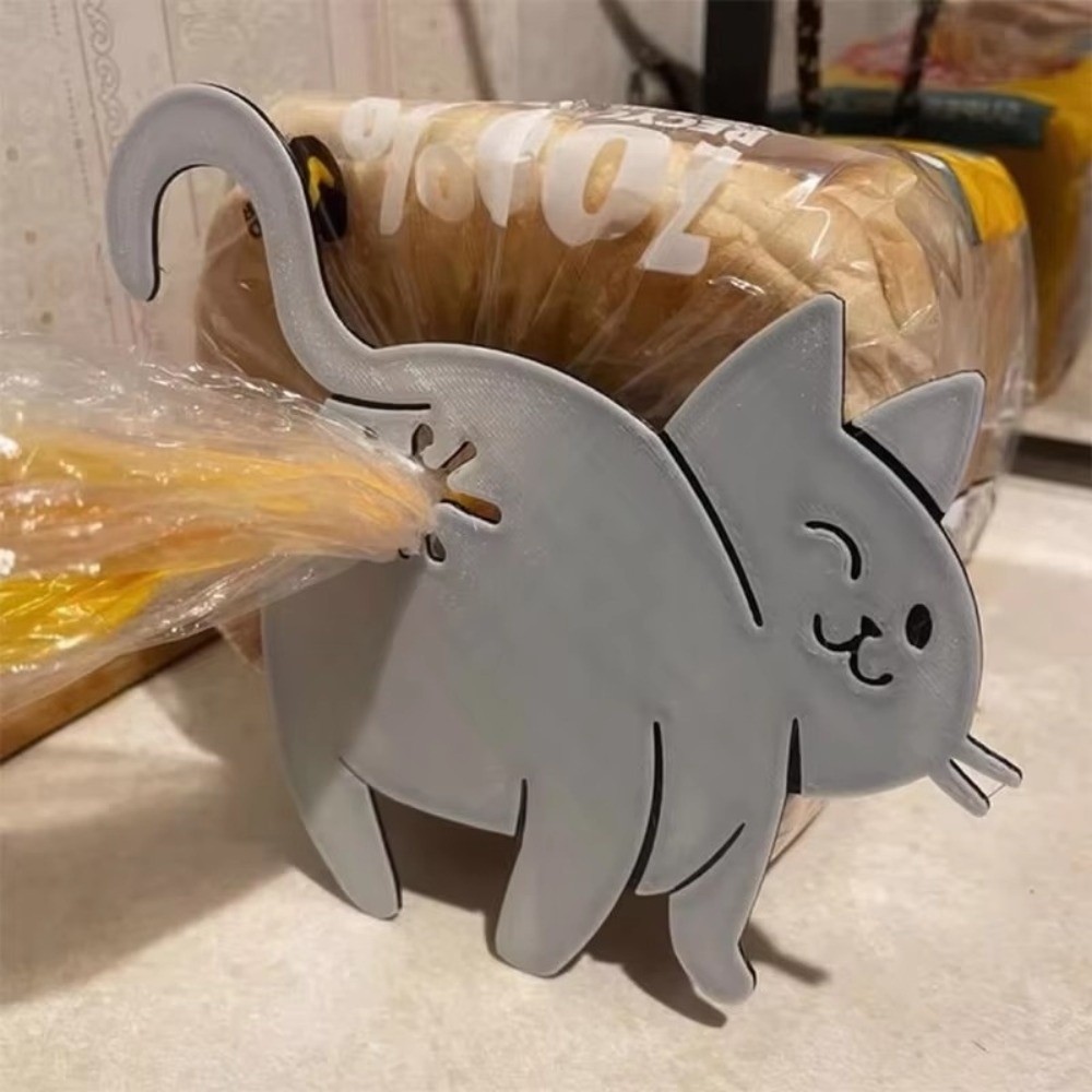Cute 3D Printed Bread Bag Clip - Kitchen Gadgets To 3D Print บทวิจารณ์และราคา