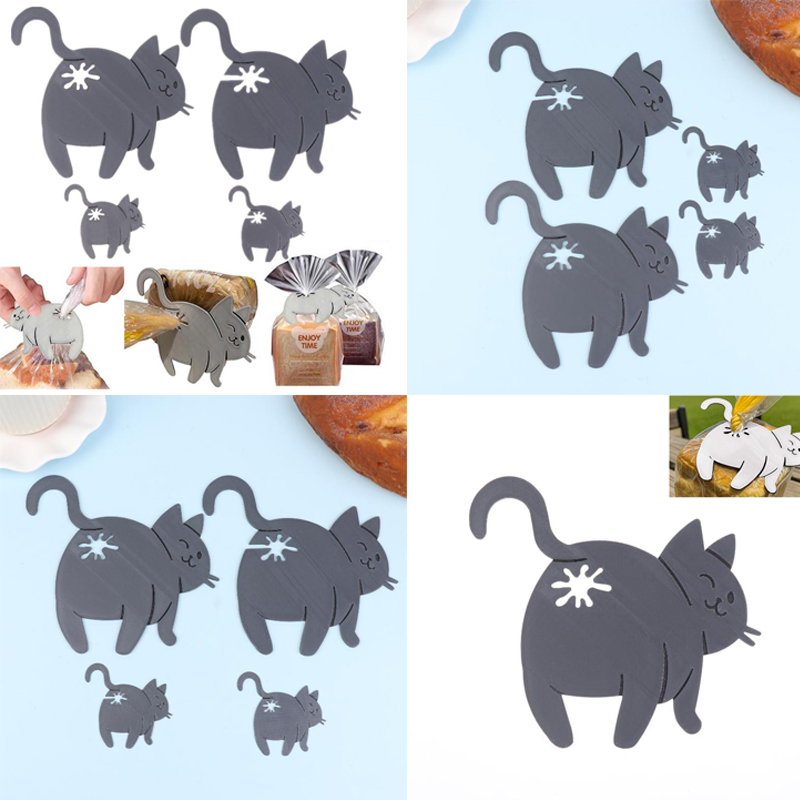 3D Printed Funny Cat Bread Cli - Kitchen Gadgets To 3D Print บทวิจารณ์และราคา