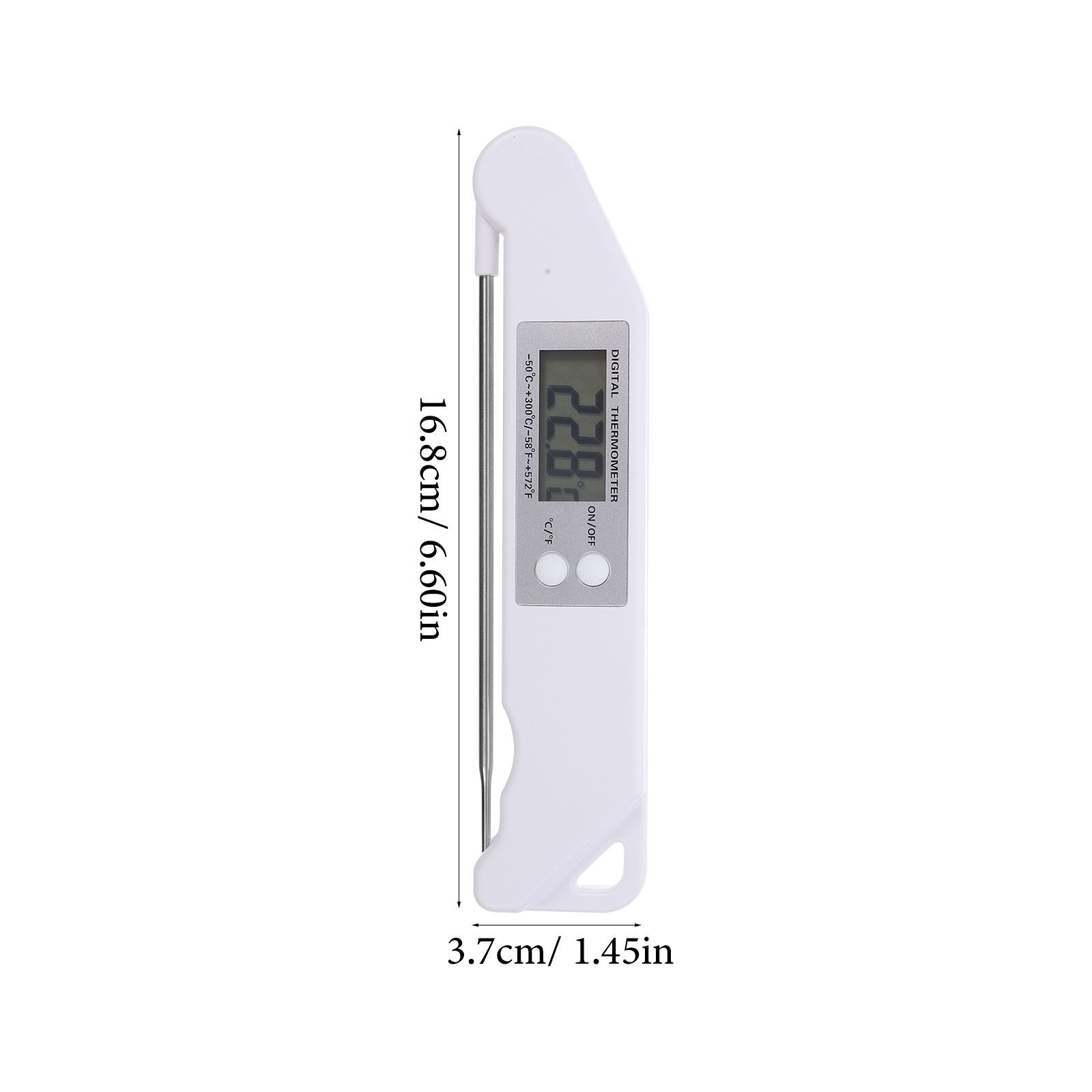 Folding Electronic Thermometer - Instant Read Thermometer บทวิจารณ์และราคา