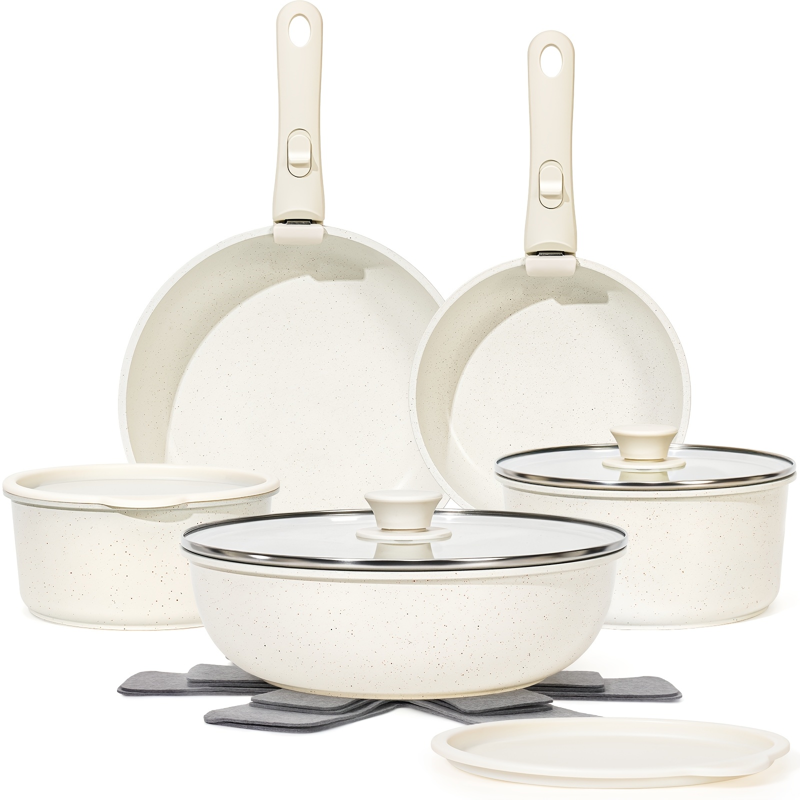 15 Pots And Pans Set Set, Non- - Kitchen Gadgets Home Party บทวิจารณ์และราคา