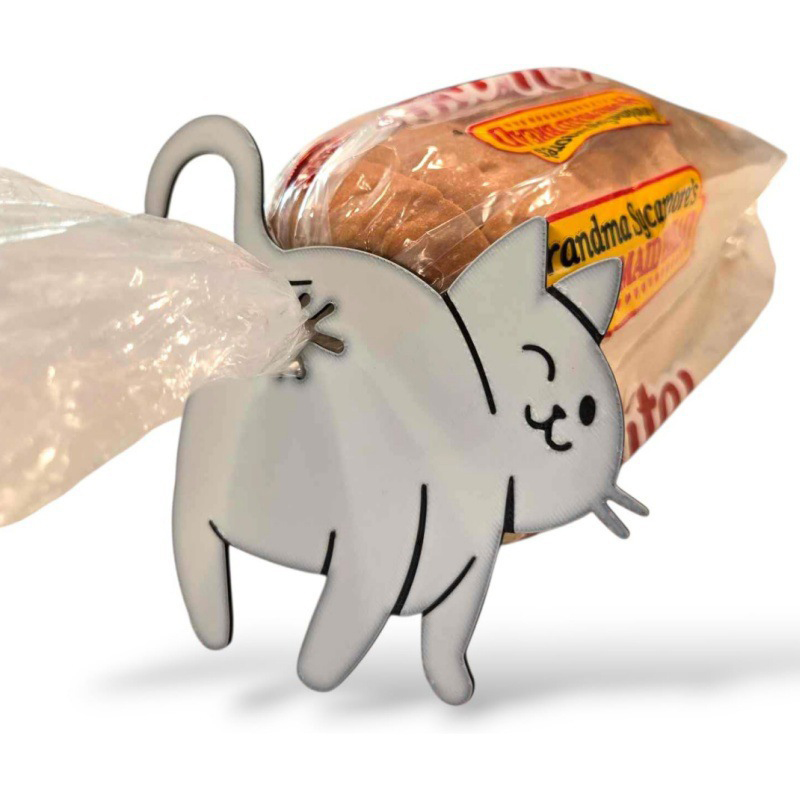 2pcs Funny Cat Butt Bag Clip,  - Funny Kitchen Gadgets Gifts บทวิจารณ์และราคา