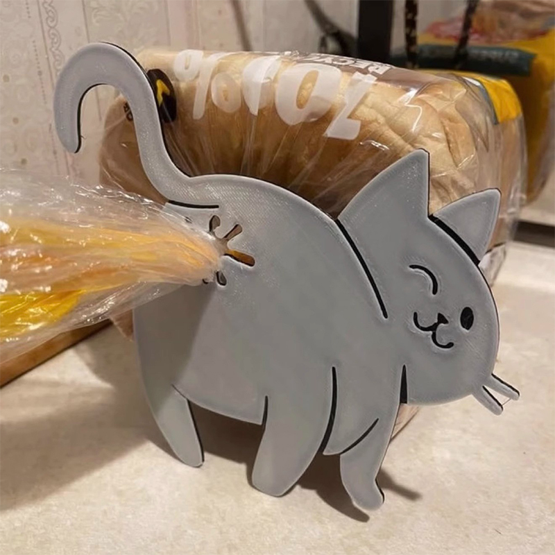 2pcs Funny Cat Butt Bag Clip,  - Funny Kitchen Gadgets Gifts บทวิจารณ์และราคา