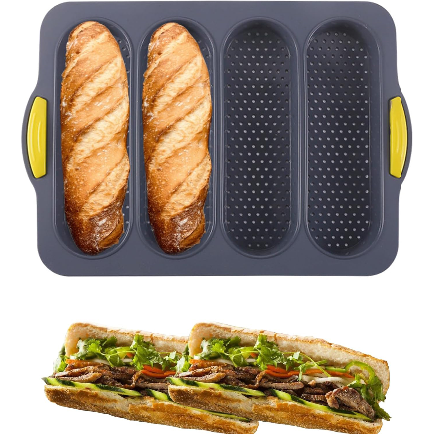 4-cavity Silicone Bread Loaf P - Kitchen Gadgets Oxo บทวิจารณ์และราคา