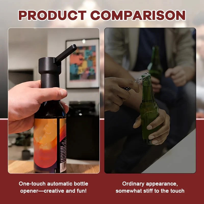Cool Black White Pop-up Beer B - Funny Kitchen Gadgets Gifts บทวิจารณ์และราคา
