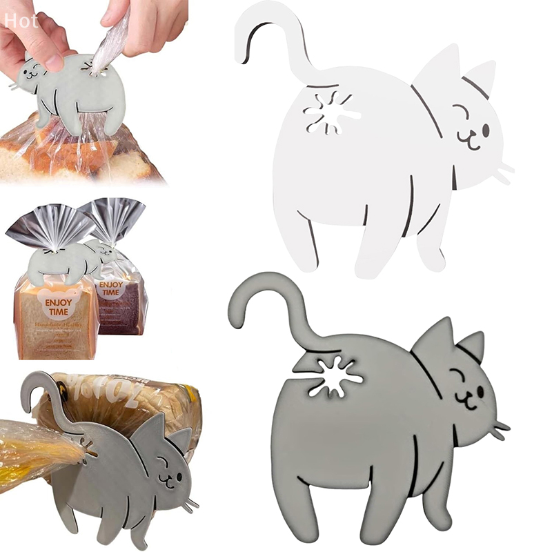Funny Cat Butt Bread Clip 3D P - Kitchen Gadgets To 3D Print บทวิจารณ์และราคา