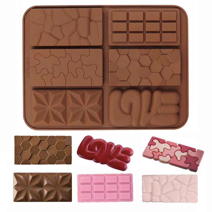 1pc Chocolate Mold 3D Silicone - Kitchen Gadgets Dubai บทวิจารณ์และราคา