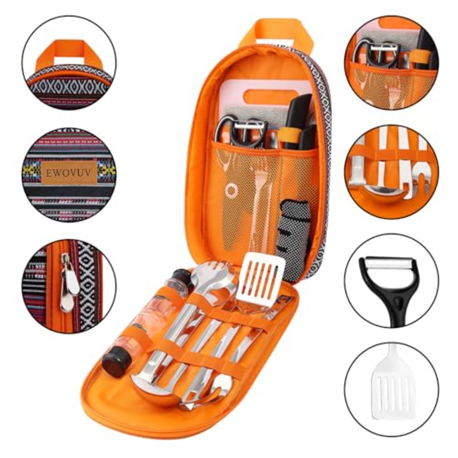 Camping Cooking Utensils Set-  - Kitchen Gadgets To Have บทวิจารณ์และราคา