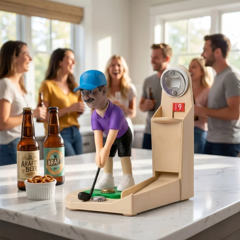 Novelty Golf Player Shaped Bee - Funny Kitchen Gadgets Gifts บทวิจารณ์และราคา