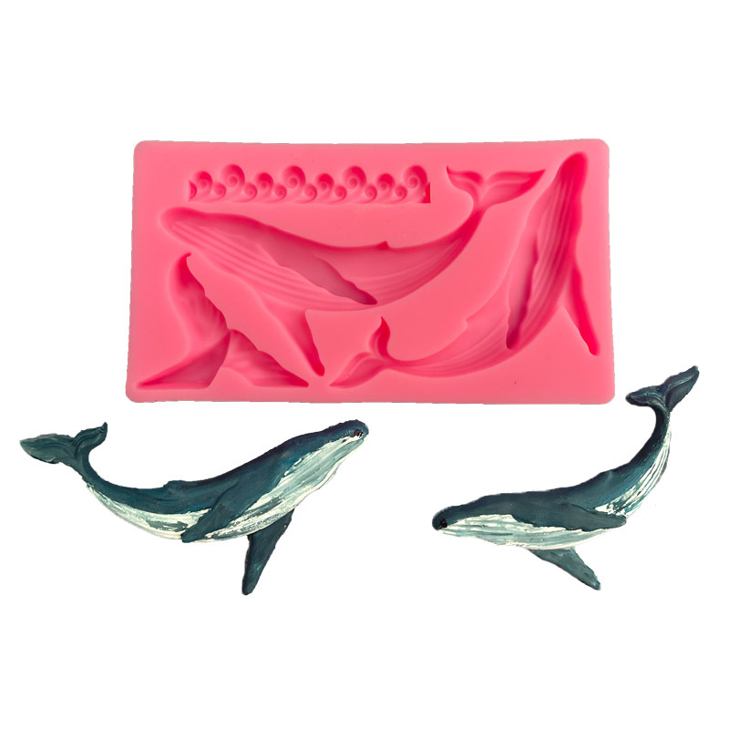 DIY Whale Silicone Mold Ocean  - Kitchen Handy Gadgets บทวิจารณ์และราคา