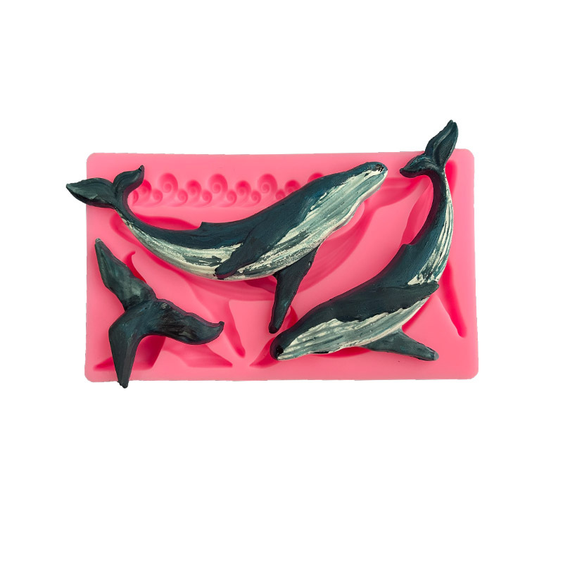 DIY Whale Silicone Mold Ocean  - Kitchen Handy Gadgets บทวิจารณ์และราคา