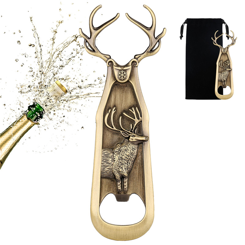 Retro Deer Reindeer Shape Beer - Kitchen Gadgets Club บทวิจารณ์และราคา