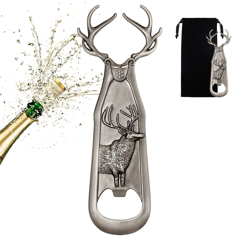 Retro Deer Reindeer Shape Beer - Kitchen Gadgets Club บทวิจารณ์และราคา